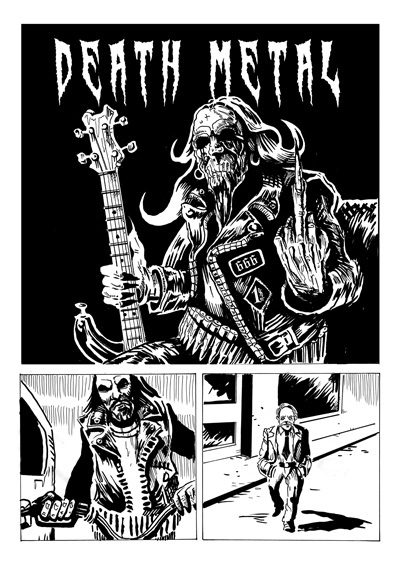 DEATH METAL - Kirkonpolttajatar ja muita kertomuksia